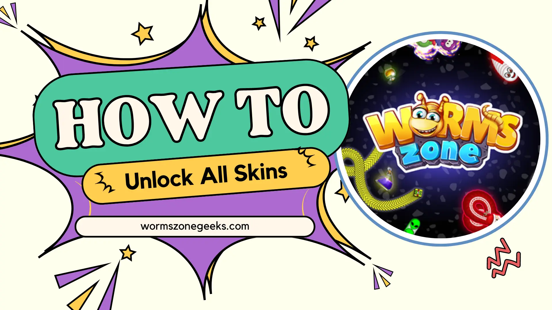 Worms Zone All Skins Unlocked