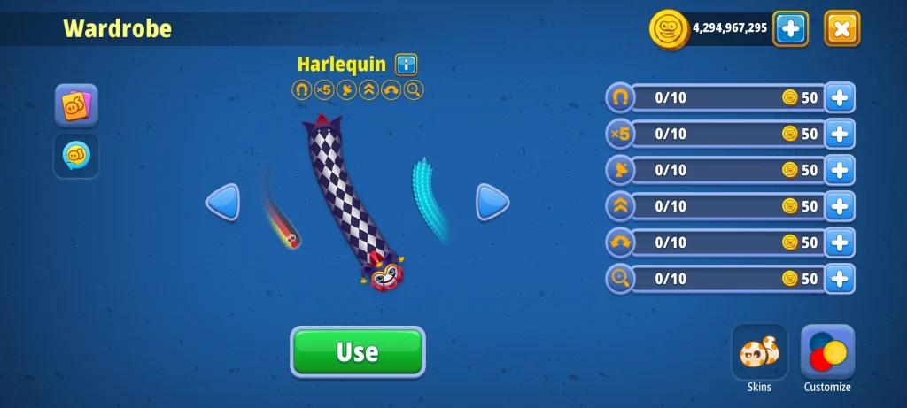 Unlocked Skins