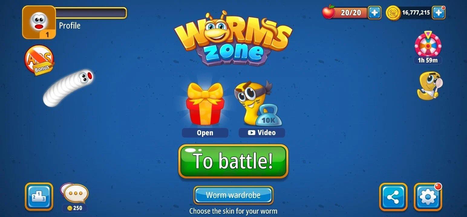 Launch the game and play